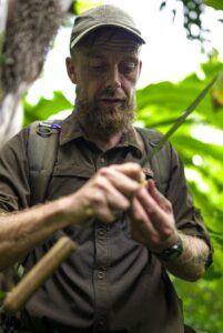 Anders Brinn, Jungle Survival Expert in Guyana